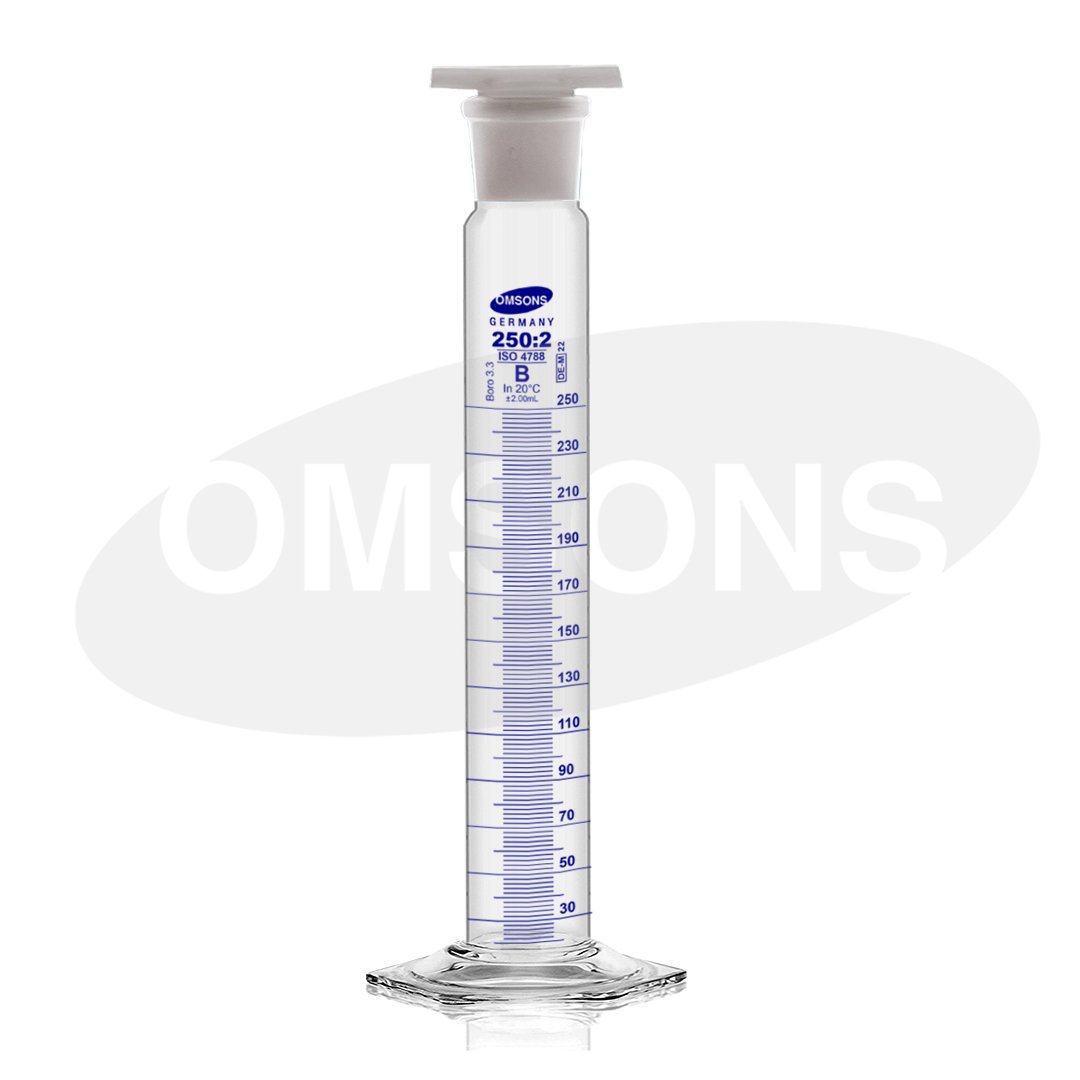 Measuring Cylinder Graduated with Hexagonal Base C