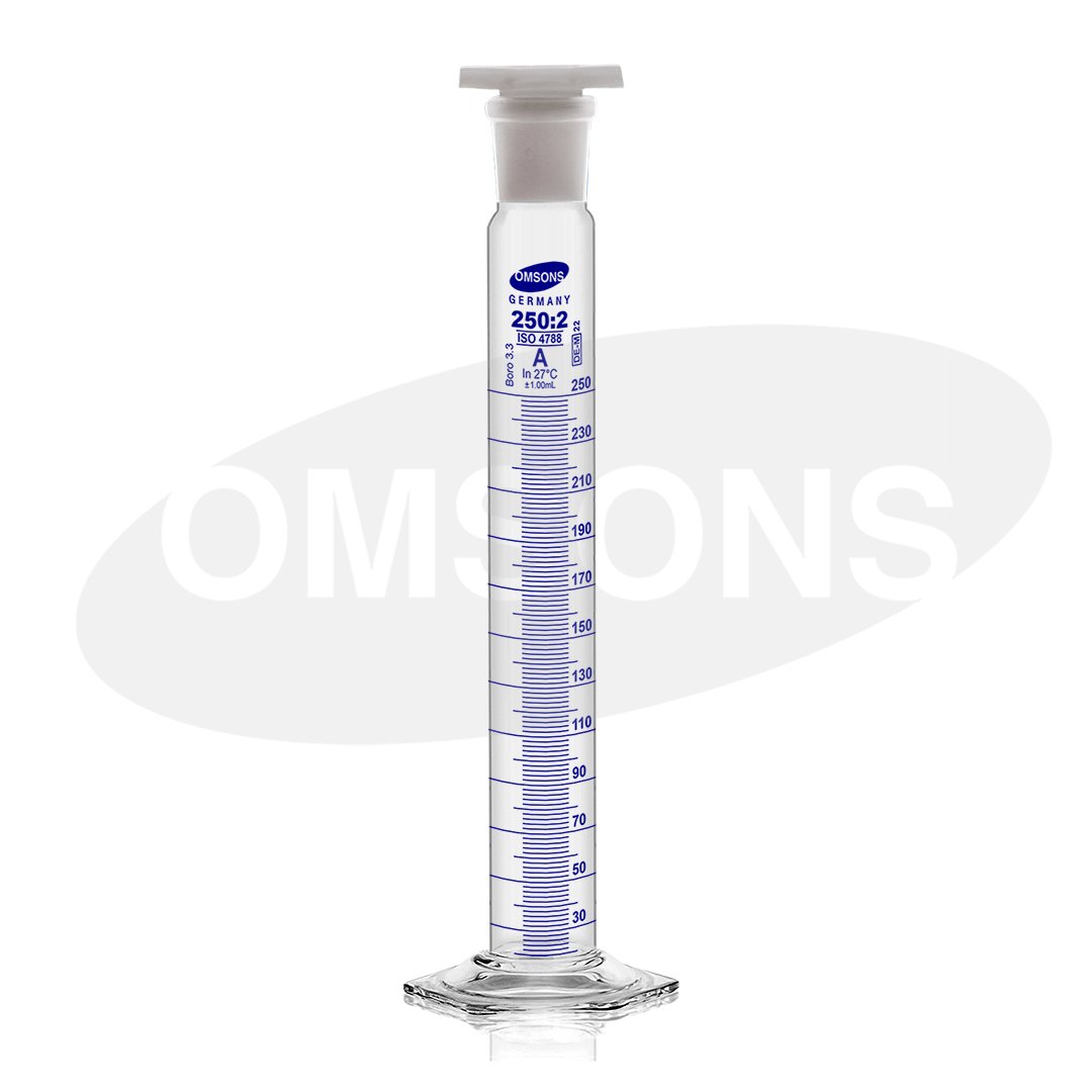 Measuring Cylinder with Hexagonal Base Class A NAB