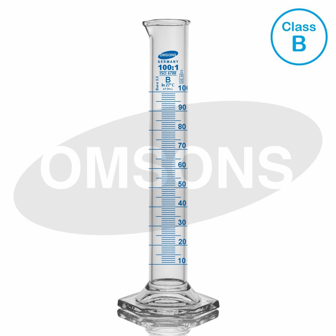 Measuring Cylinder with Hexagonal Base Class B