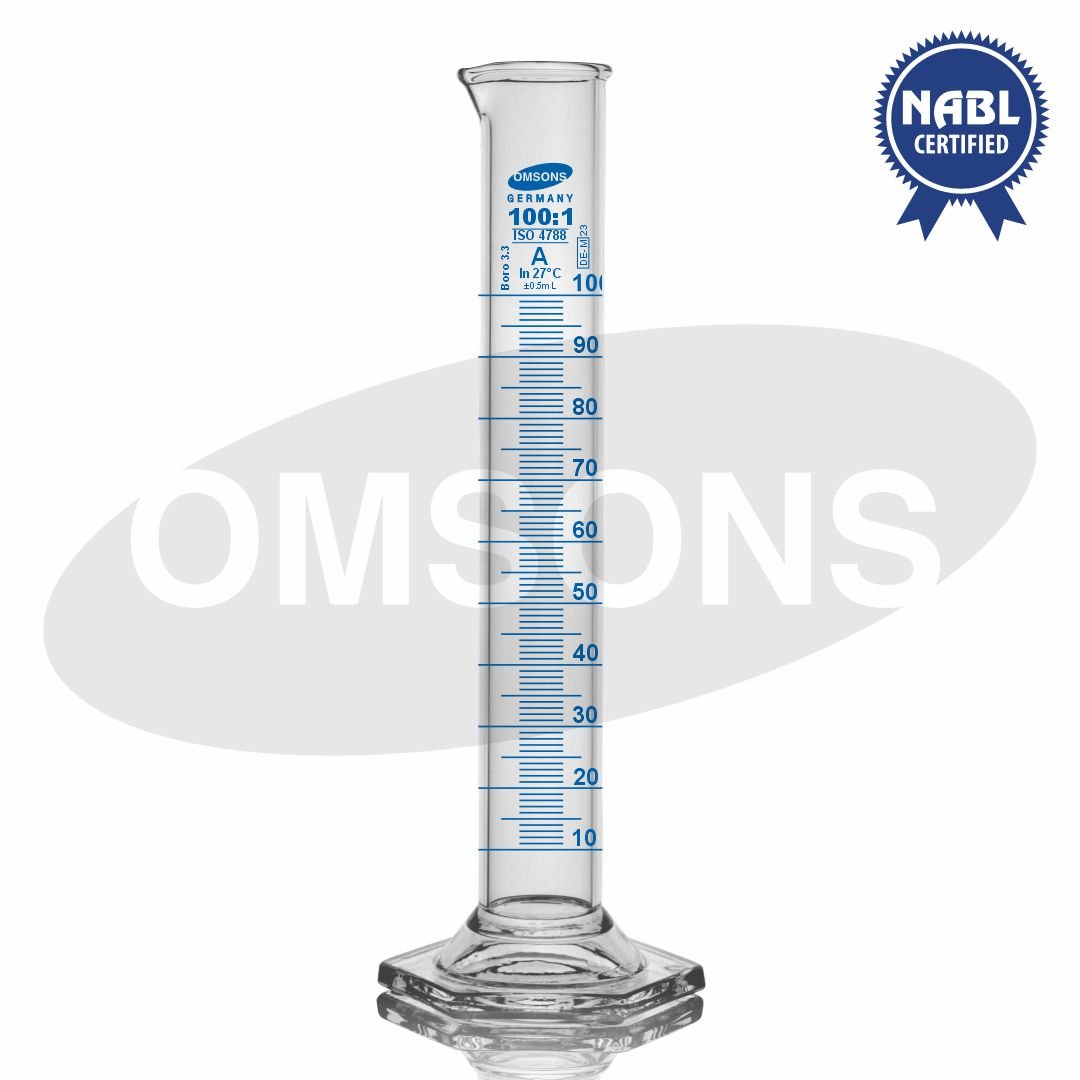 Measuring Cylinder with Hexagonal Base NABL