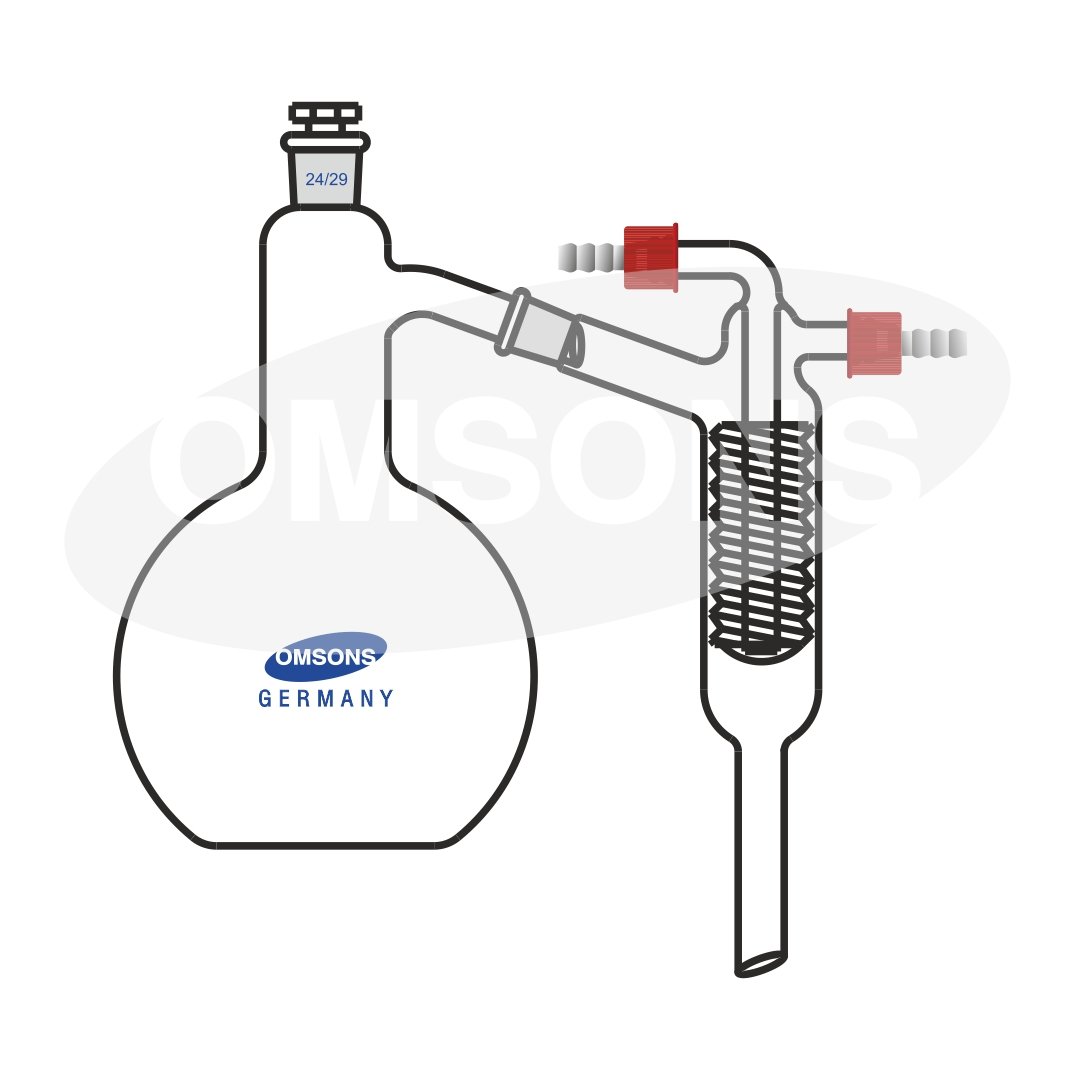 Distilling Apparatus with Friedrich Condenser