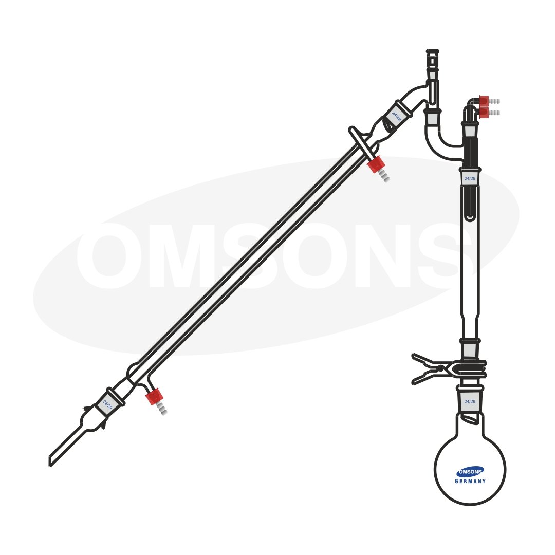 Fractionation Assembly with Ball & Cup Joint Adapt