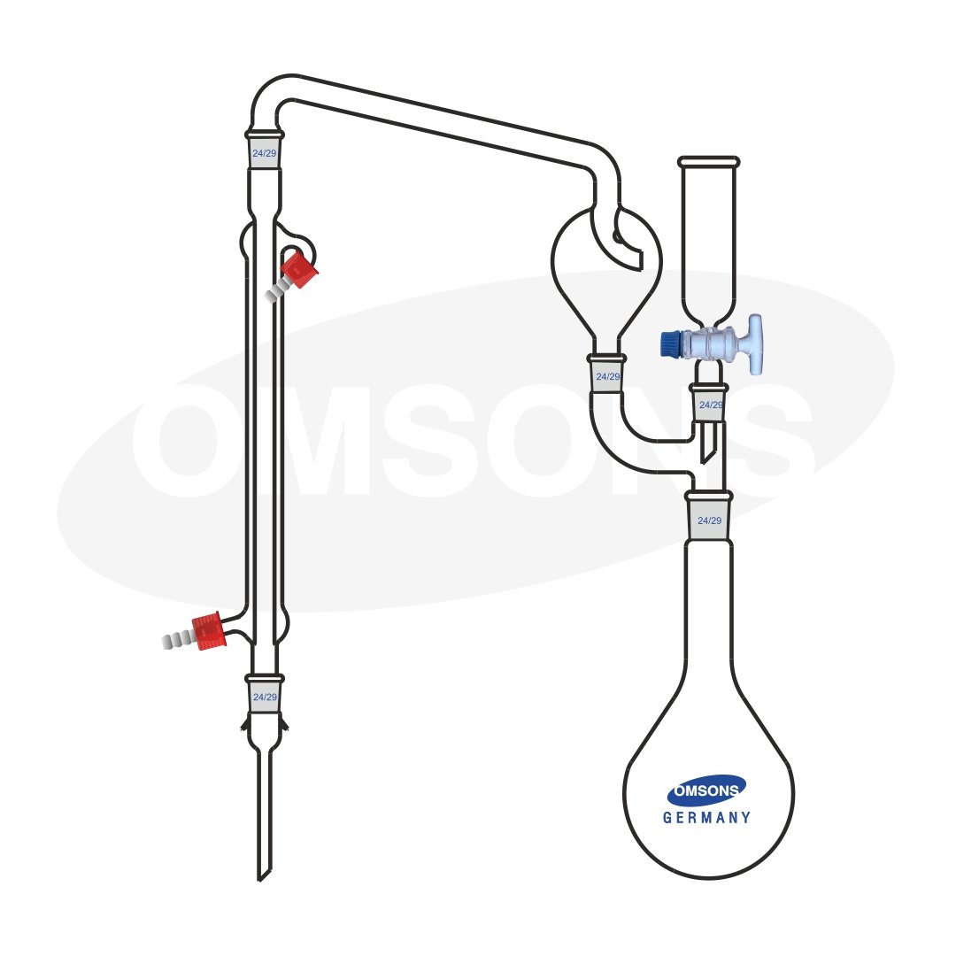 Kjeldahl Distillation Assembly With Kjeldahl flask