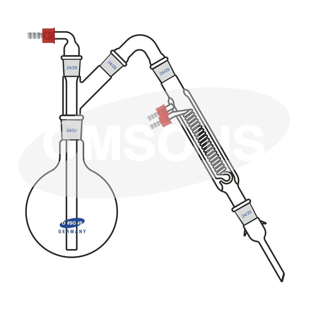  Steam Distillation Assembly Adapters Two Necks