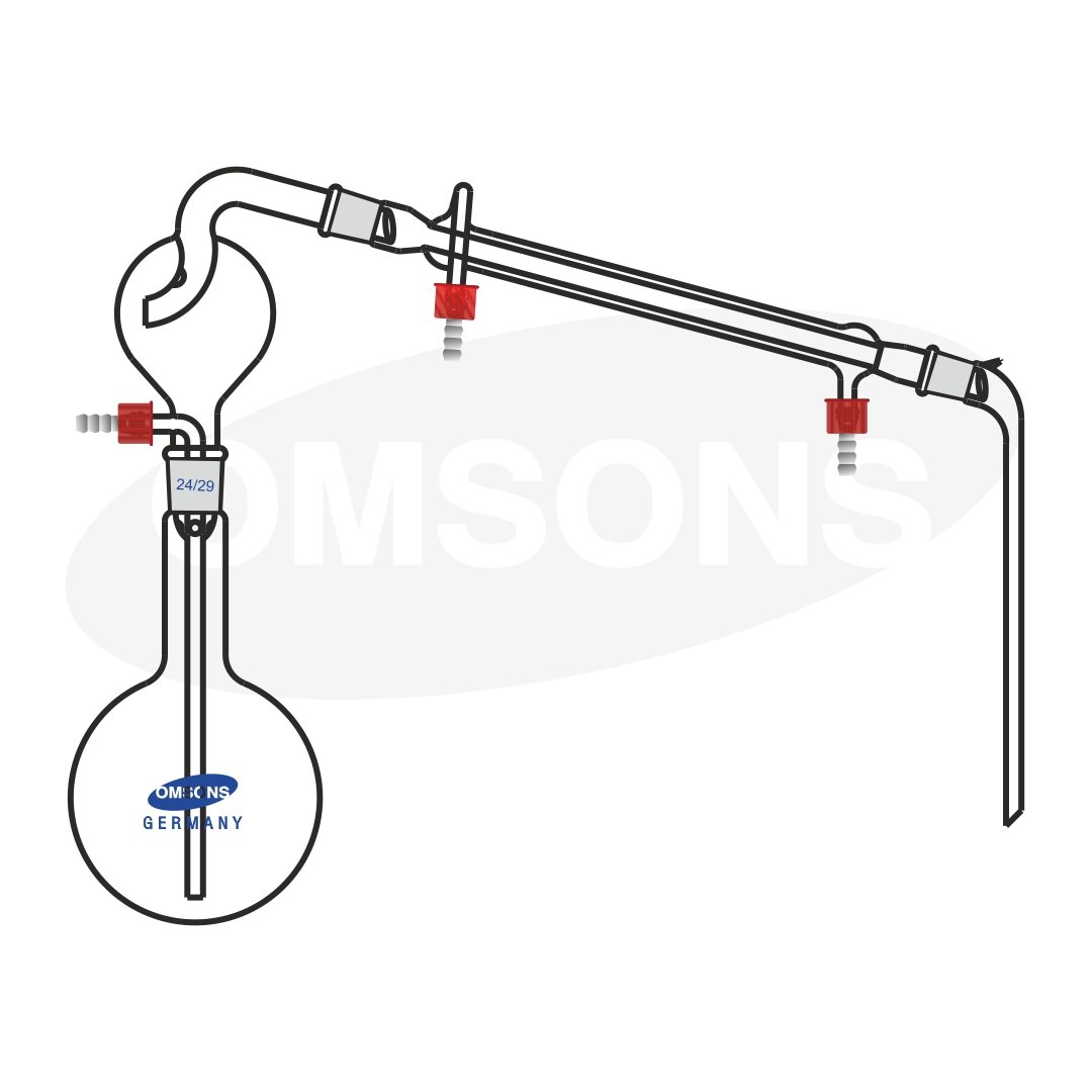 Steam Distillation Assembly R B flask