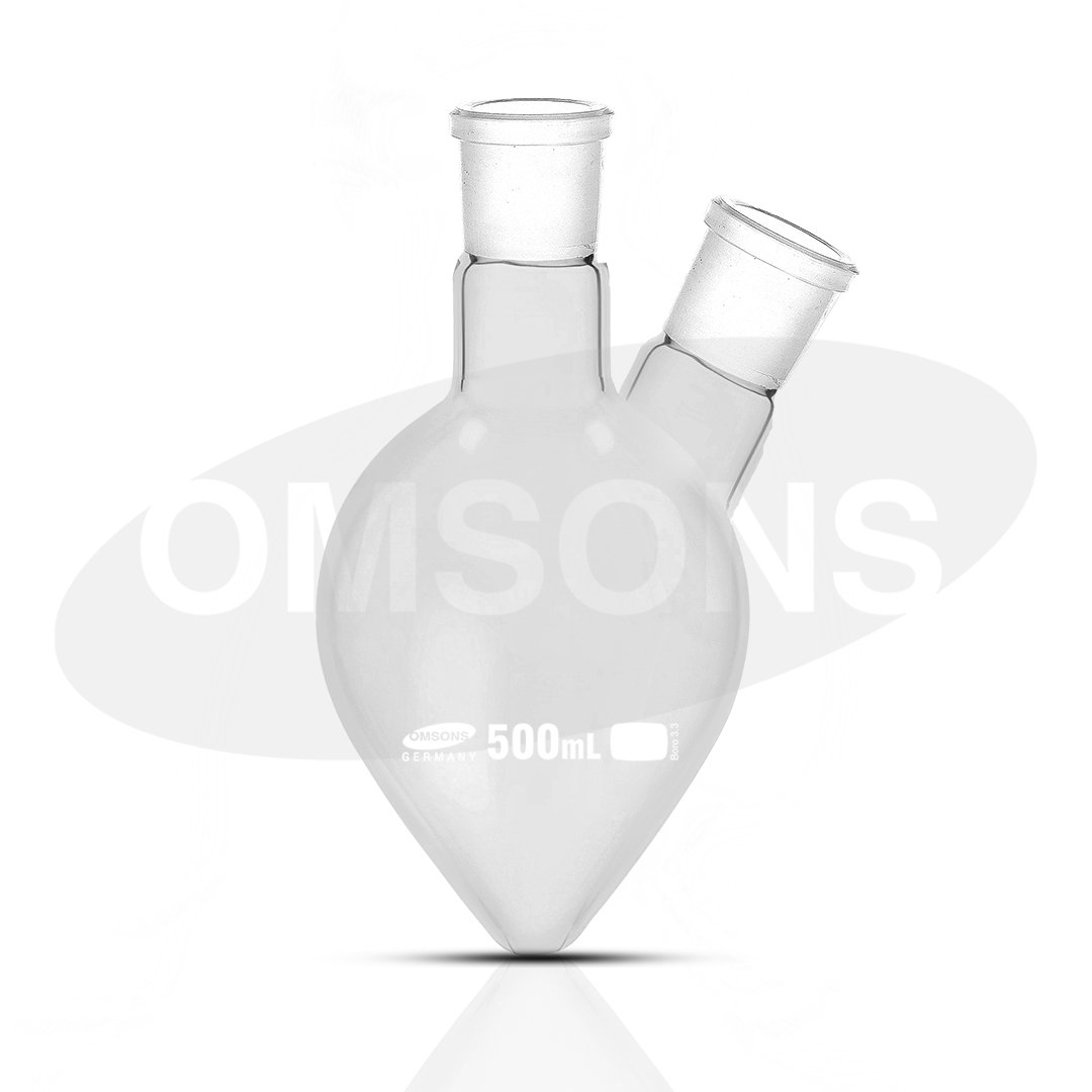 Flask Pear shape with two Neck