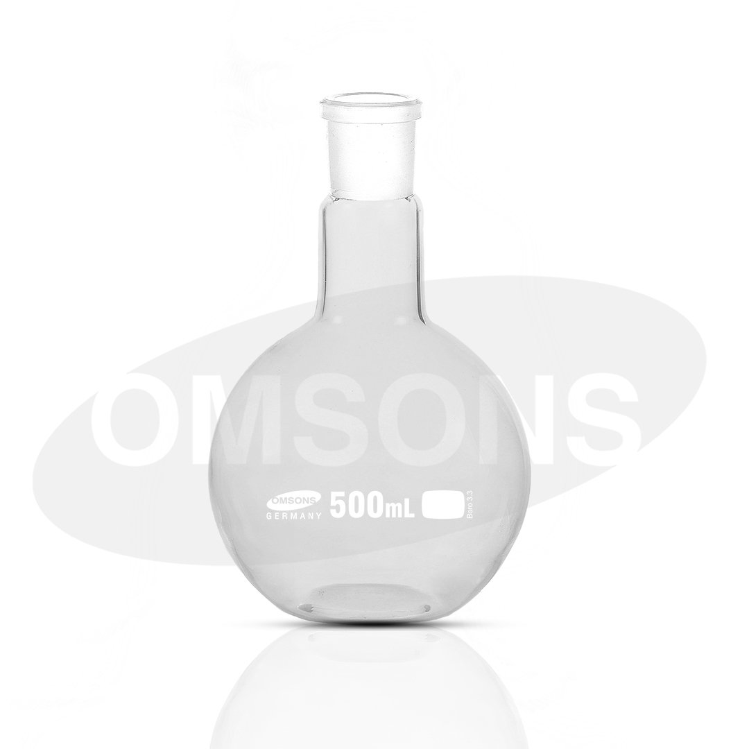 Flasks Boiling Flat Bottom Single Neck with Socket