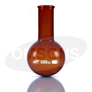Flasks Boiling Round Bottom Single Neck Amber