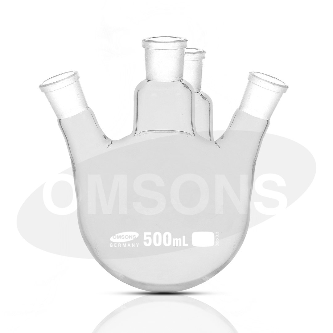 Round Bottom Flask Four Necks Angular
