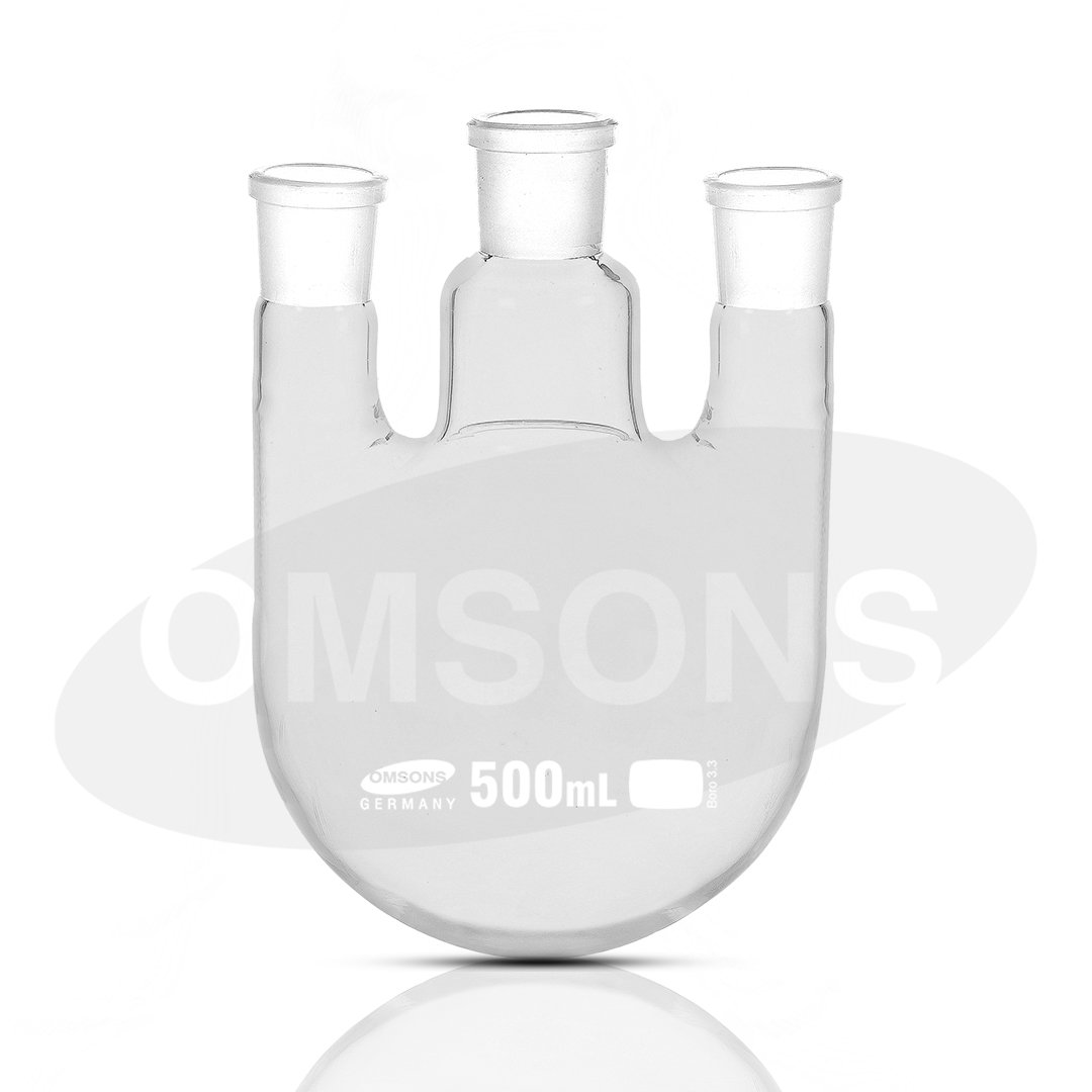 Round Bottom Flask Three Necks Parallel