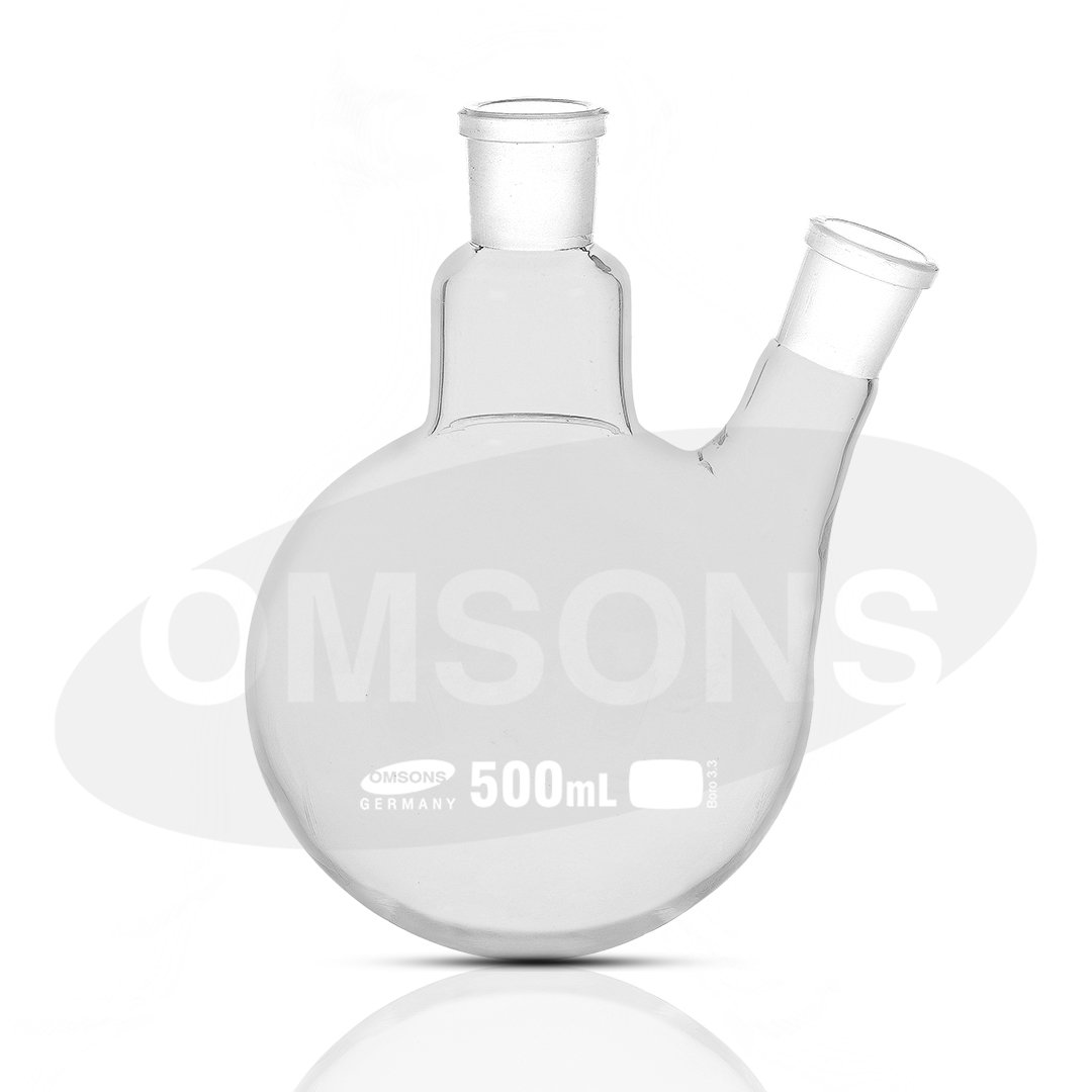 Round Bottom Flask Two Necks Angular