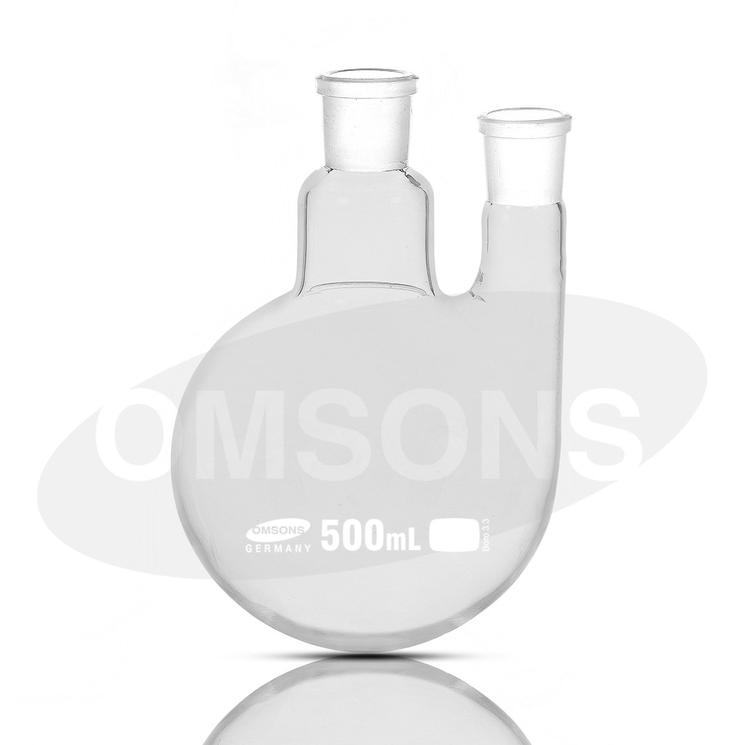 Round Bottom Flask Two Necks Parallel